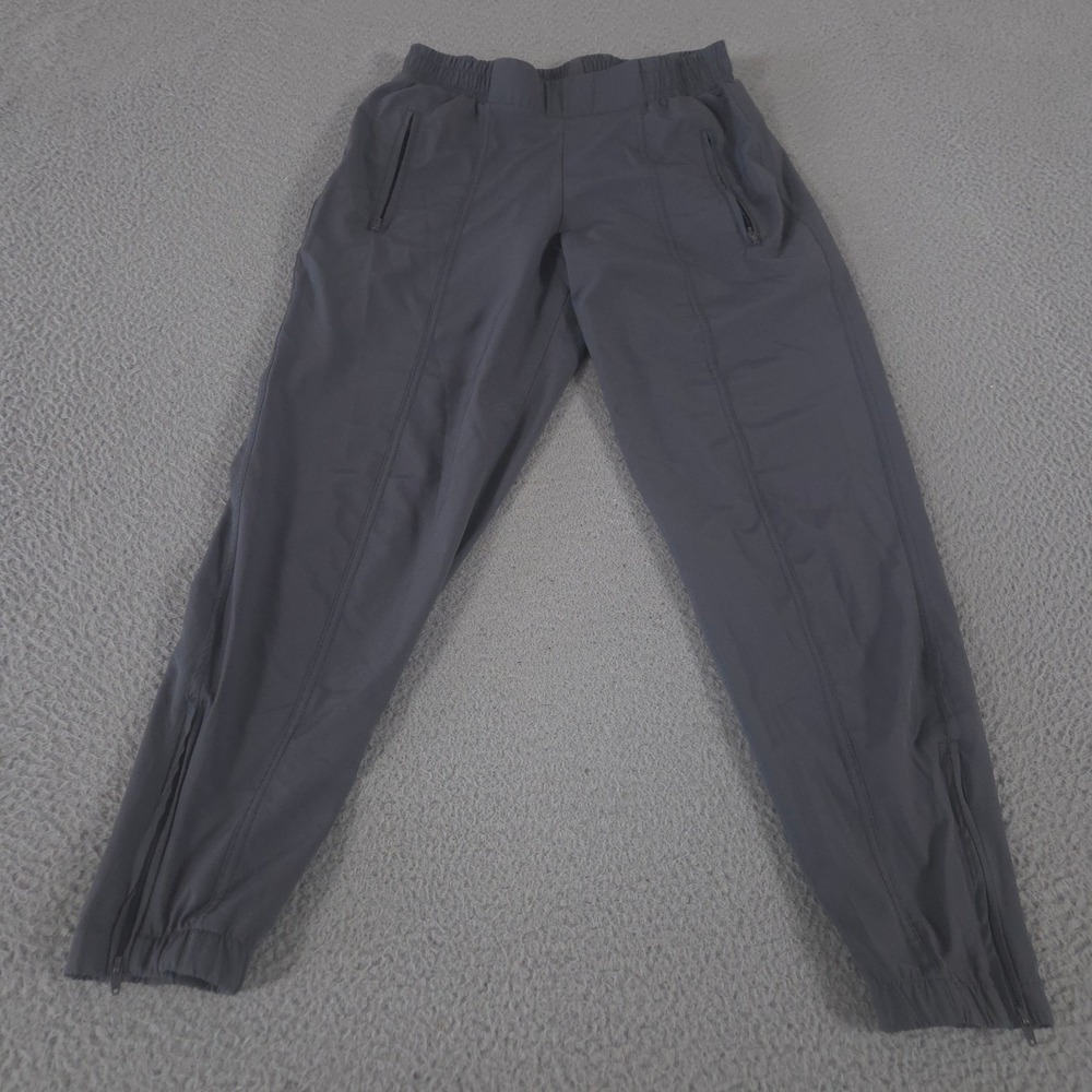Old Navy Pants Womens Small Gray StretchTech Woven‎ Mid-Rise Jogger Tapered Leg